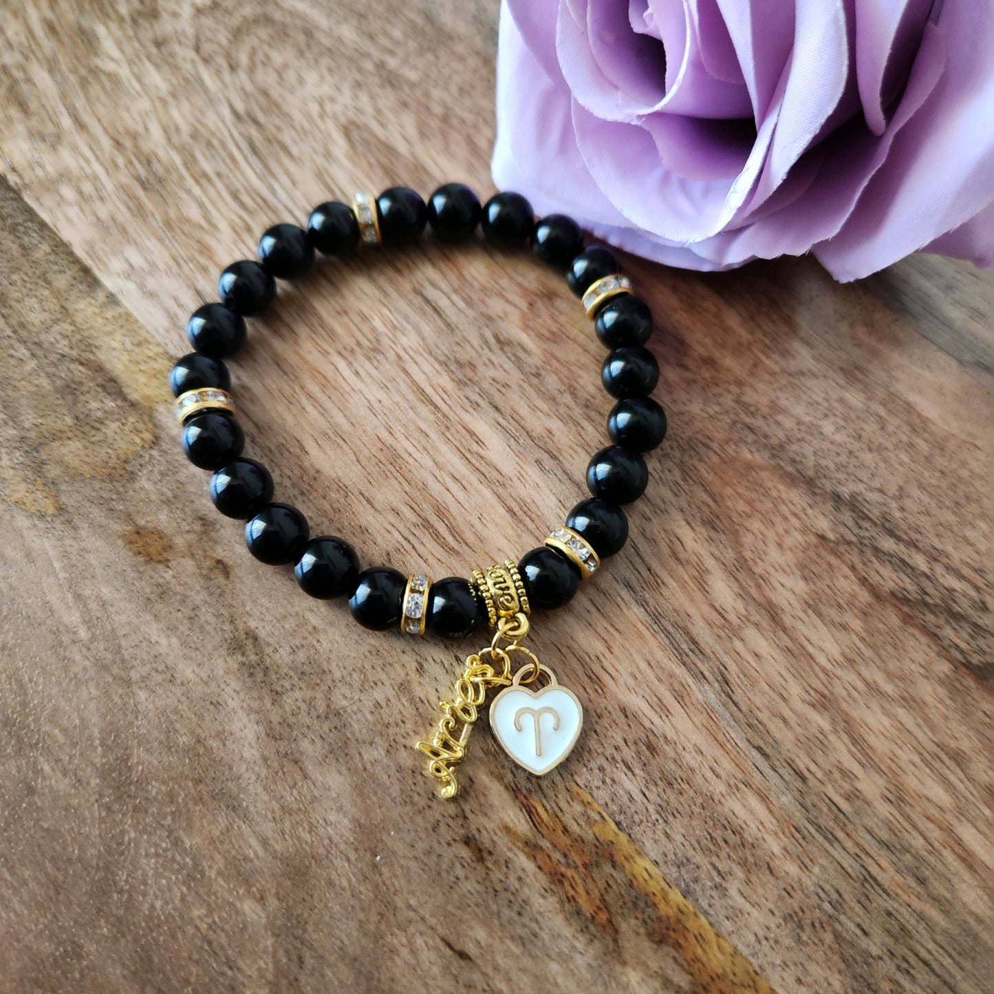 Aries Black Onyx Bracelet