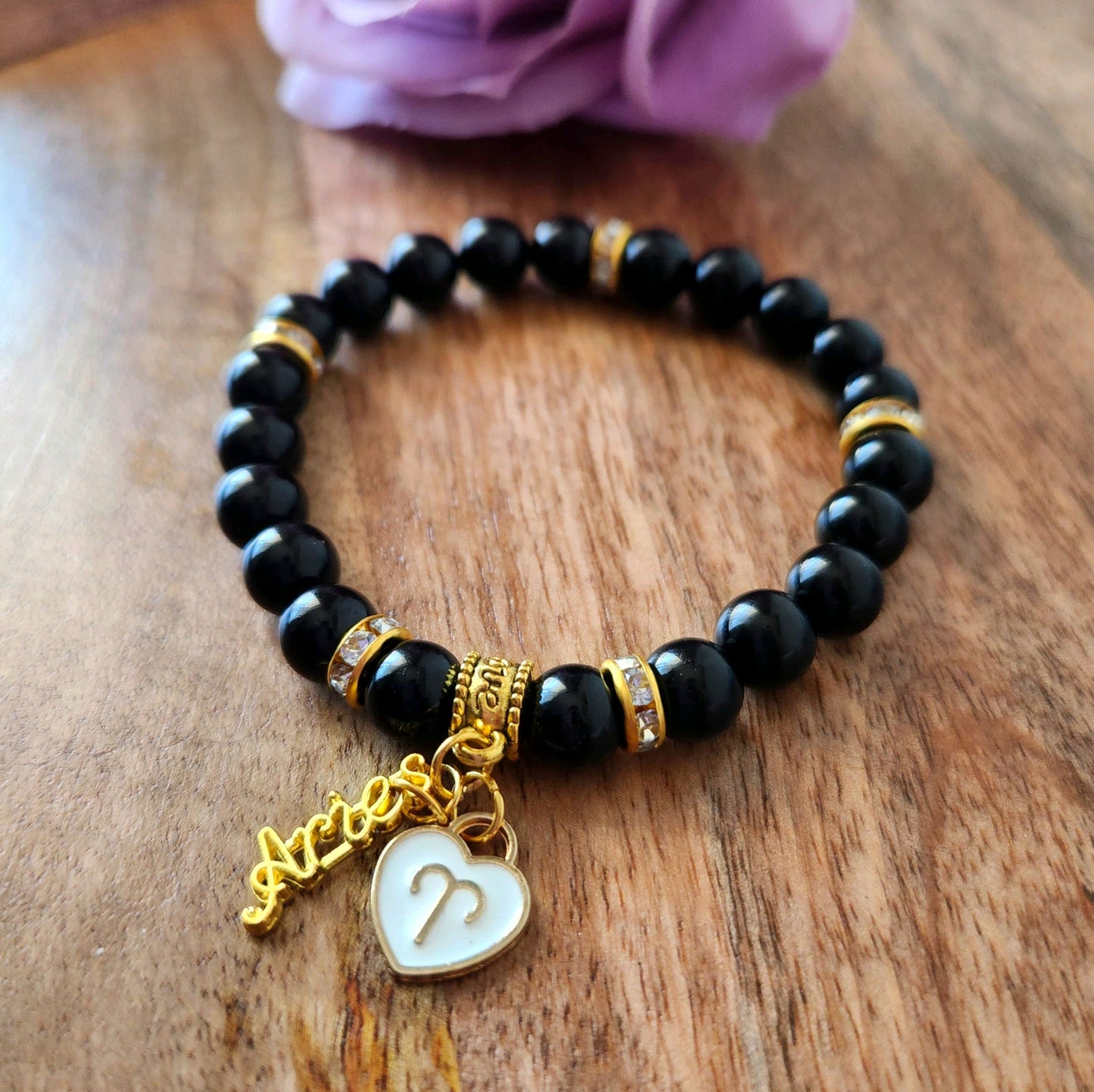 Aries Black Onyx Bracelet