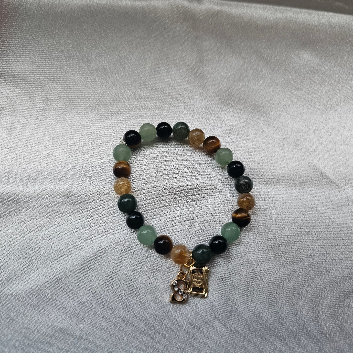 'S' Money Charm Bracelet