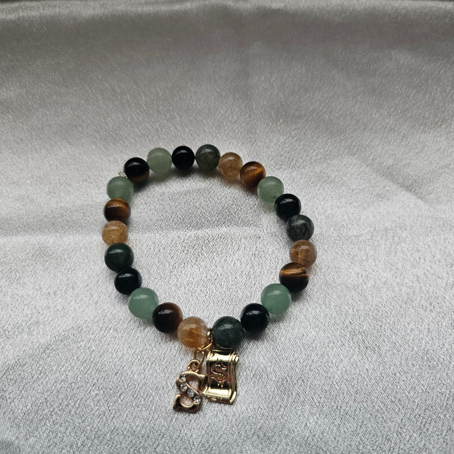 'S' Money Charm Bracelet