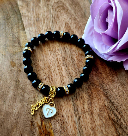 Aries Black Onyx Bracelet