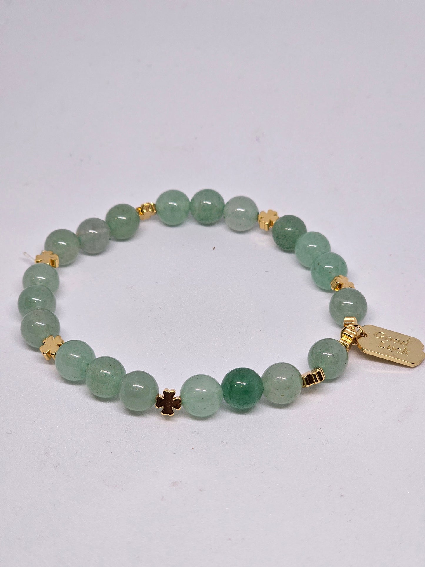 Green Aventurine 'Good luck' Bracelet