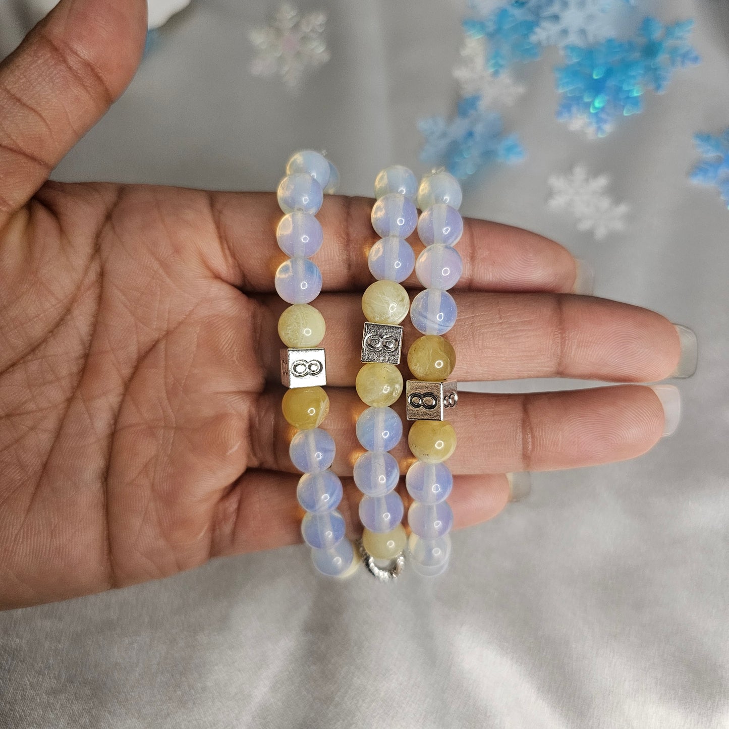 Opal Snake Year Bracelet