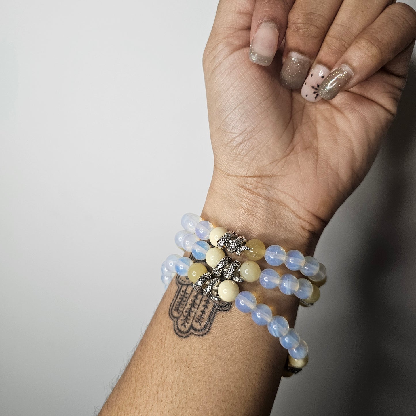 Opal Snake Year Bracelet