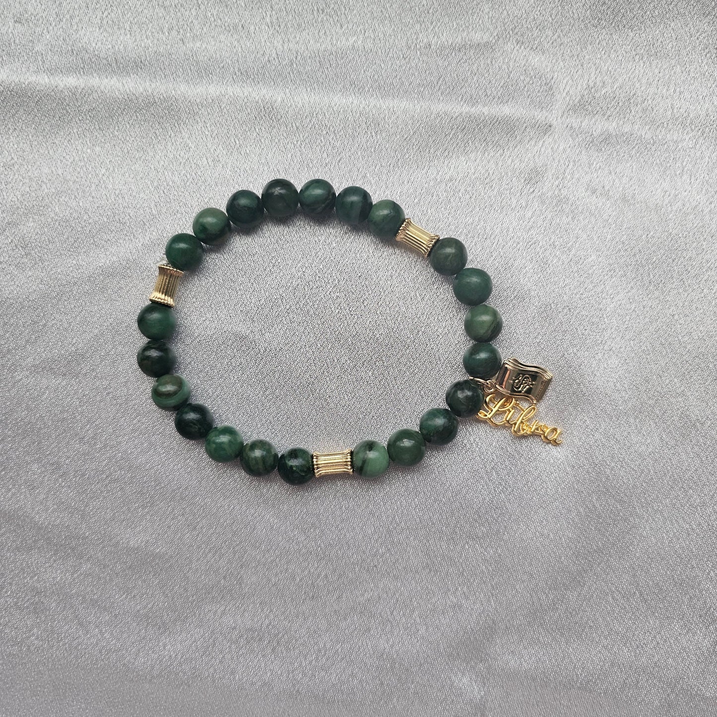 Libra African Jade Bracelet