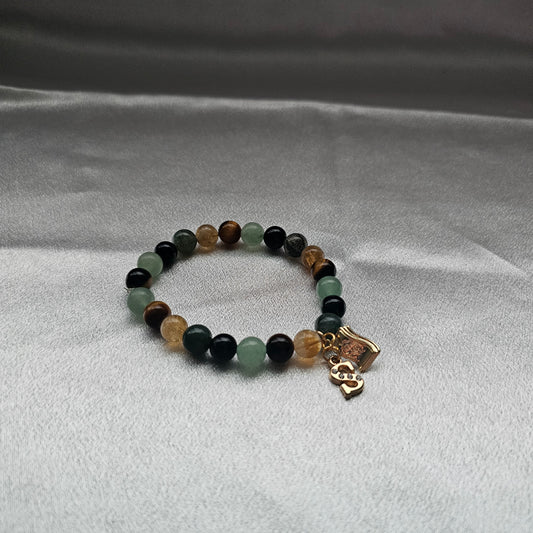 'S' Money Charm Bracelet