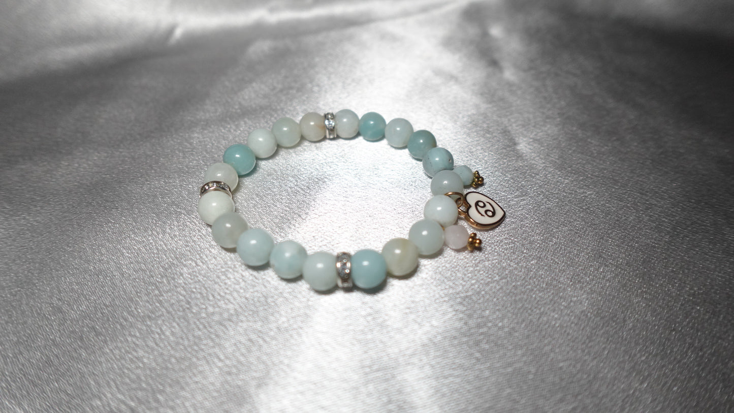 Aquamarine Aquarius Bracelet