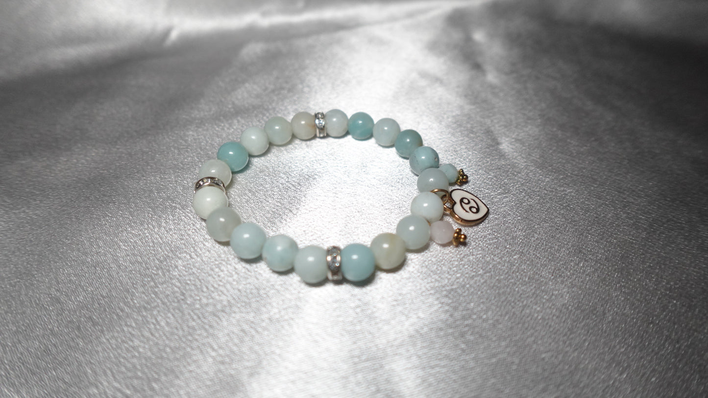 Aquamarine Aquarius Bracelet