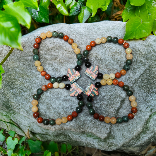 'Black and Proud' Kwanzaa Bracelet