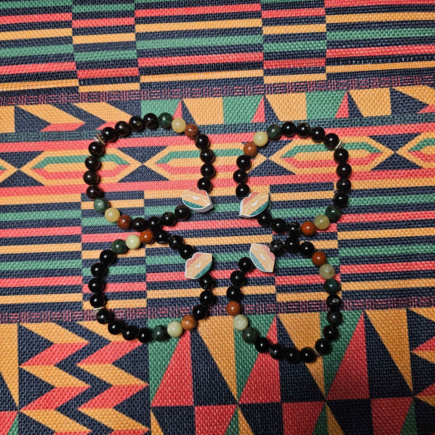 Melanin Kiss Kwanzaa Bracelet
