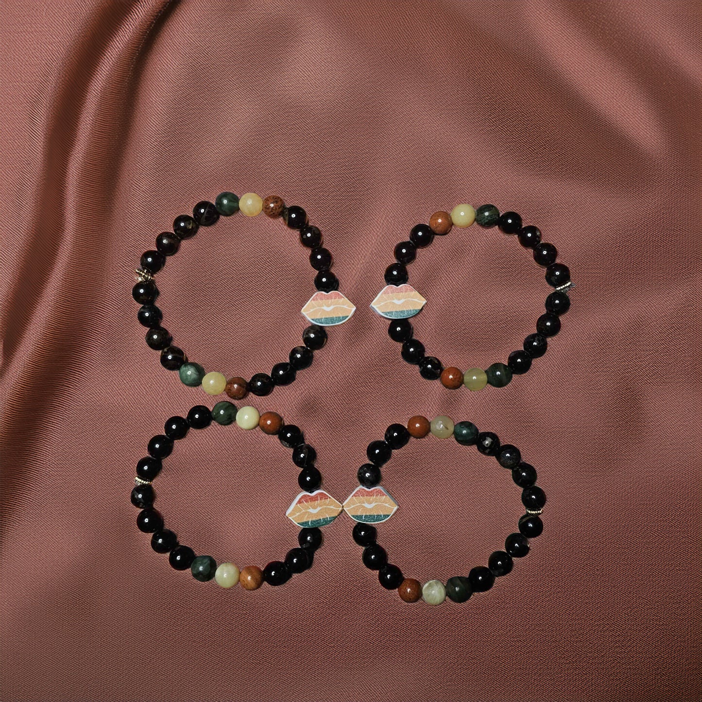 Melanin Kiss Kwanzaa Bracelet