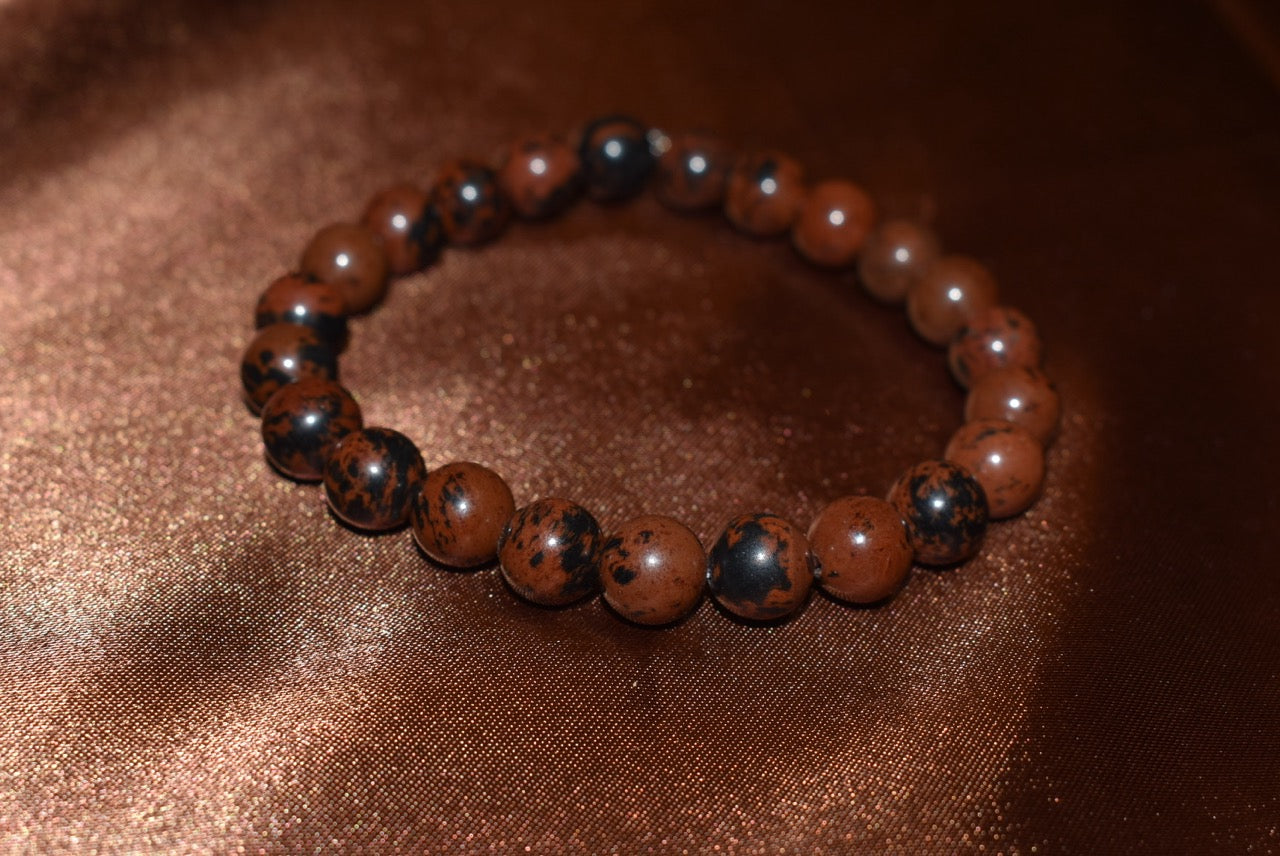 Mahogany Obsidian Bracelet