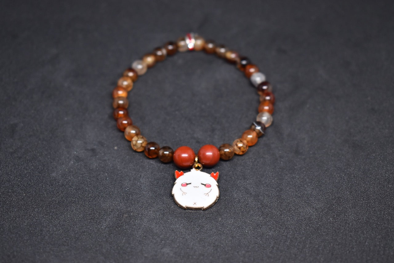 Dragons Collection – Lapis Lazuli, Dragon Veins Agate & Red Jasper