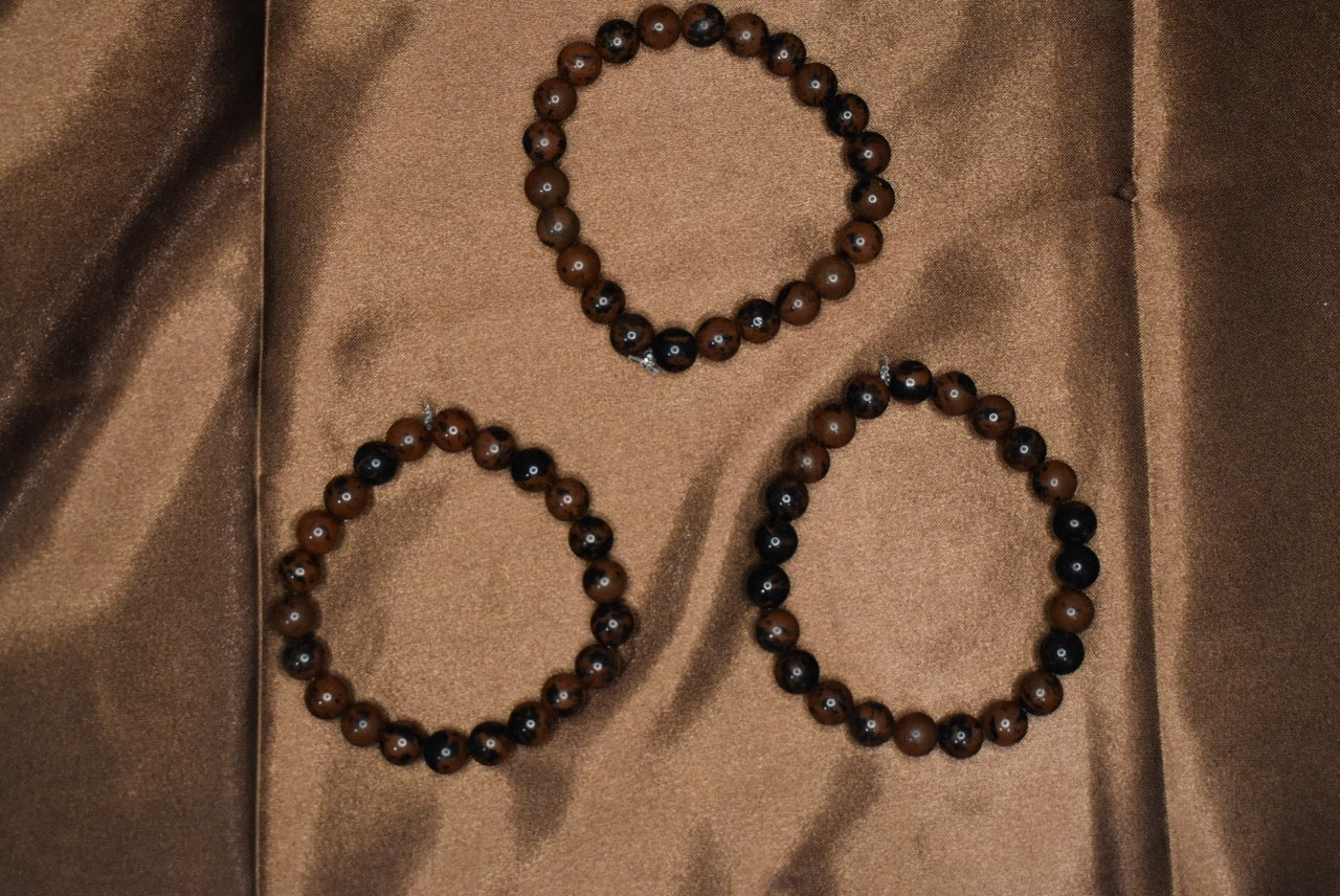 Mahogany Obsidian Bracelet