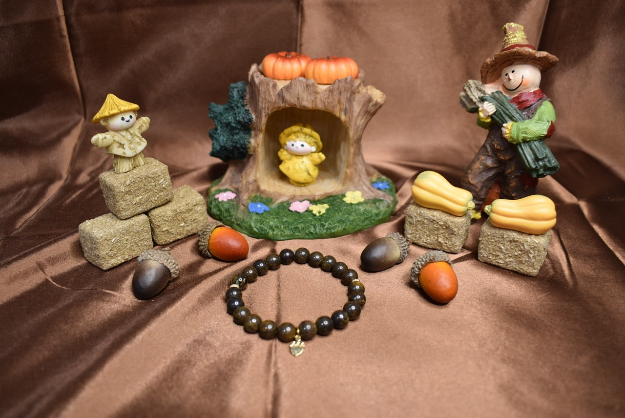 Acorn Bronzite Bracelet
