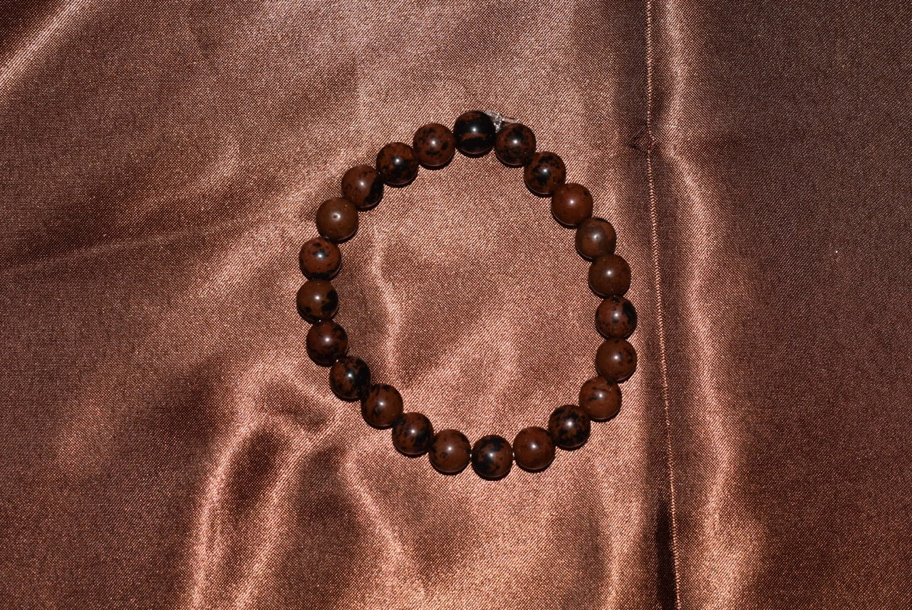 Mahogany Obsidian Bracelet