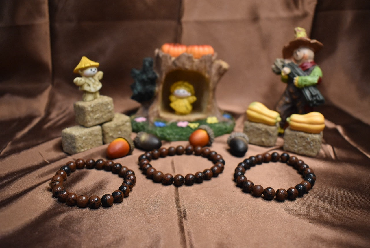 Mahogany Obsidian Bracelet